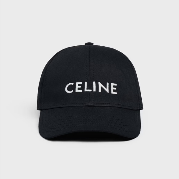 💕Celine Black baseball cap - Picture 1 of 8